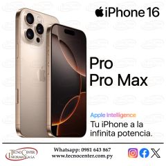 iPhone 16 Pro y Pro Max